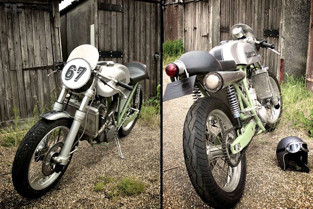 Badmotos: "Husky" Cafe Racer