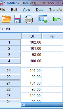 Uji Hipotesis One Sample t Test Dengan SPSS - kabarito.com mengisi data view spss statistik