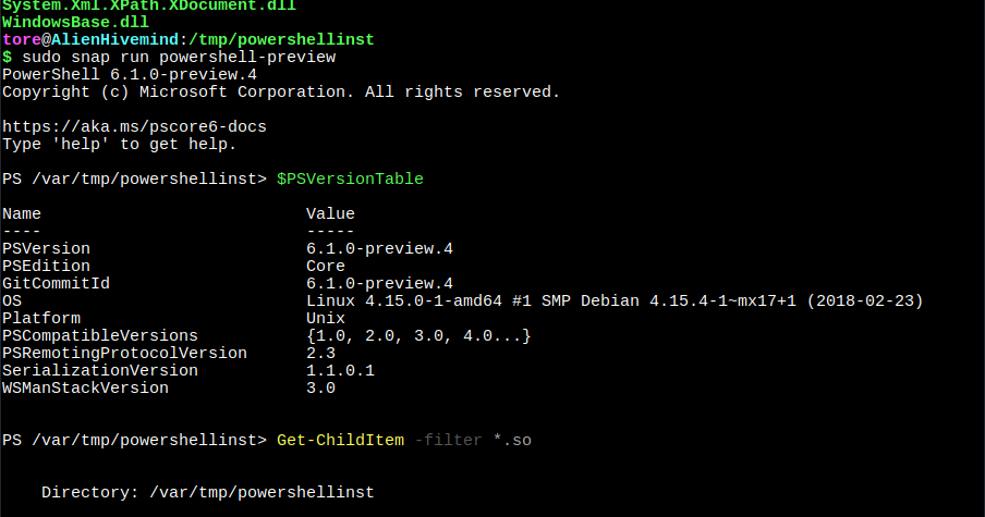 Coding Grounds: Creating a VM in Azure with Powershell core in Linux