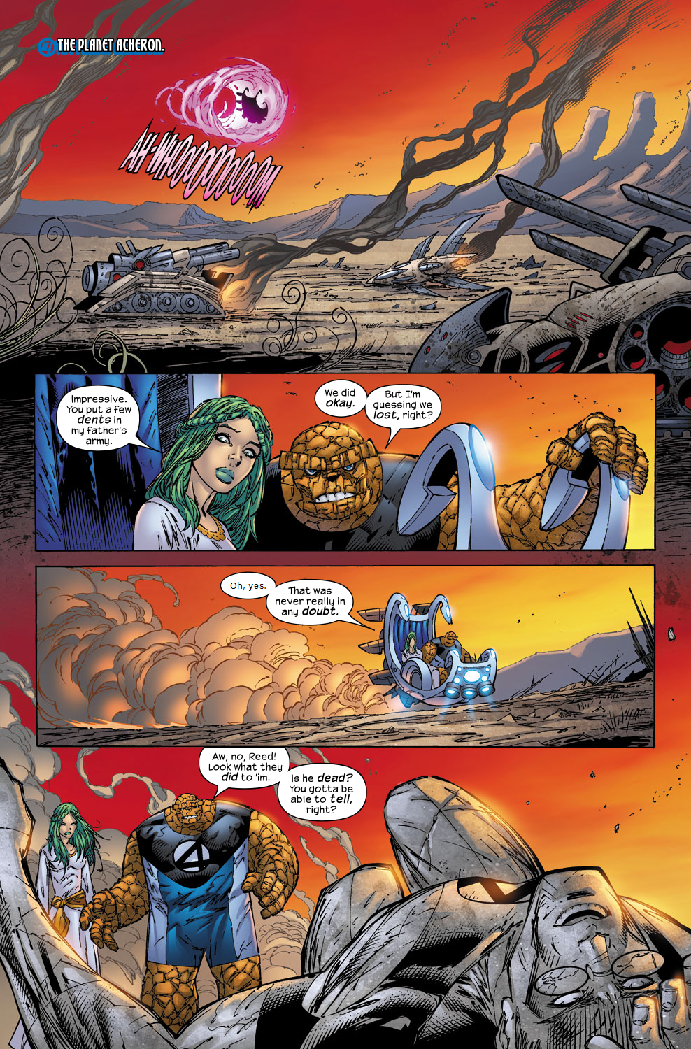 Read online Ultimate Fantastic Four (2004) comic -  Issue #52 - 23