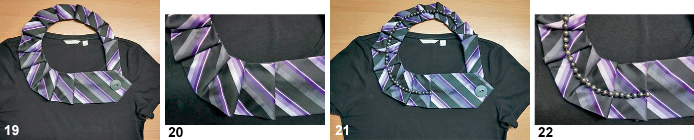 Декор из галстука