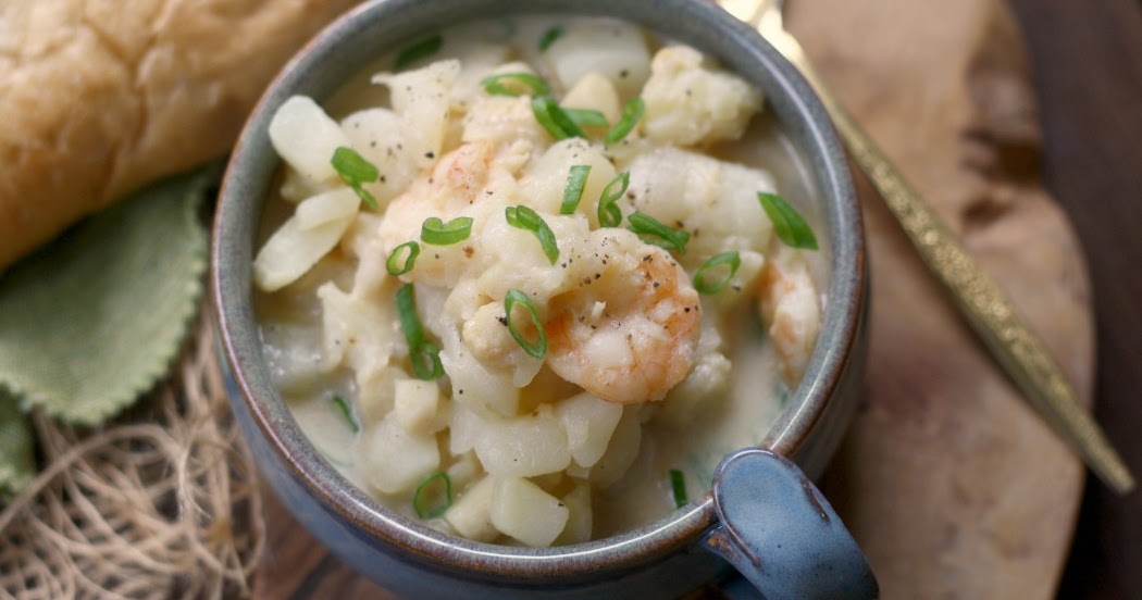 Easy Mixed Seafood Chowder All Roads Lead to the Kitchen
