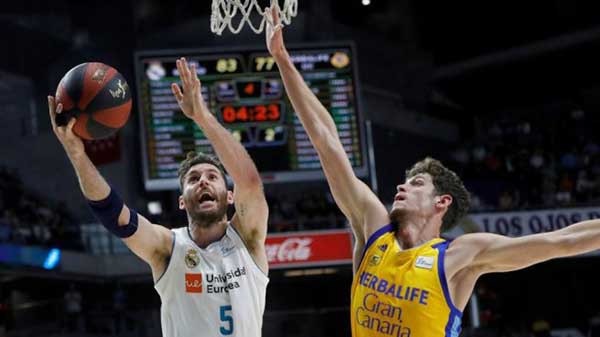 El Real Madrid vence al Granca 3-0 en las semifinales de la Liga Endesa El Real Madrid vence al Granca 3-0 en las semifinales de la Liga Endesa