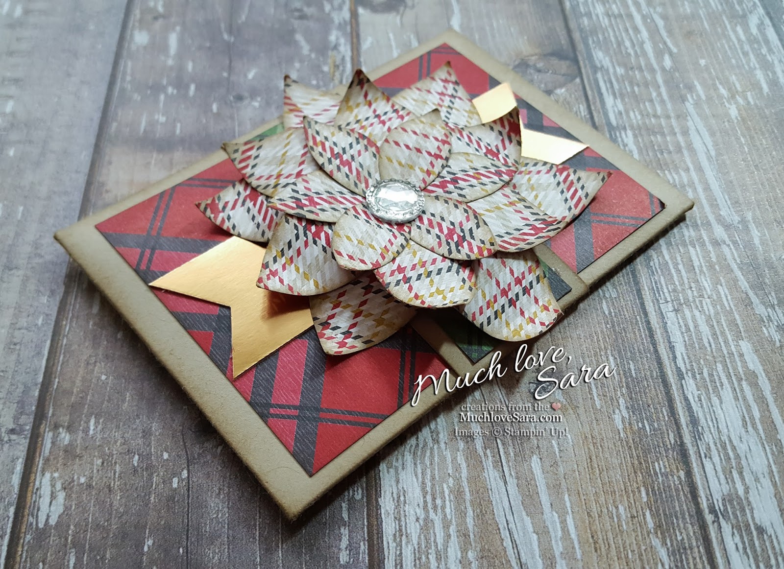 Much love, Sara Cards & Paper projects made with love Gift Card