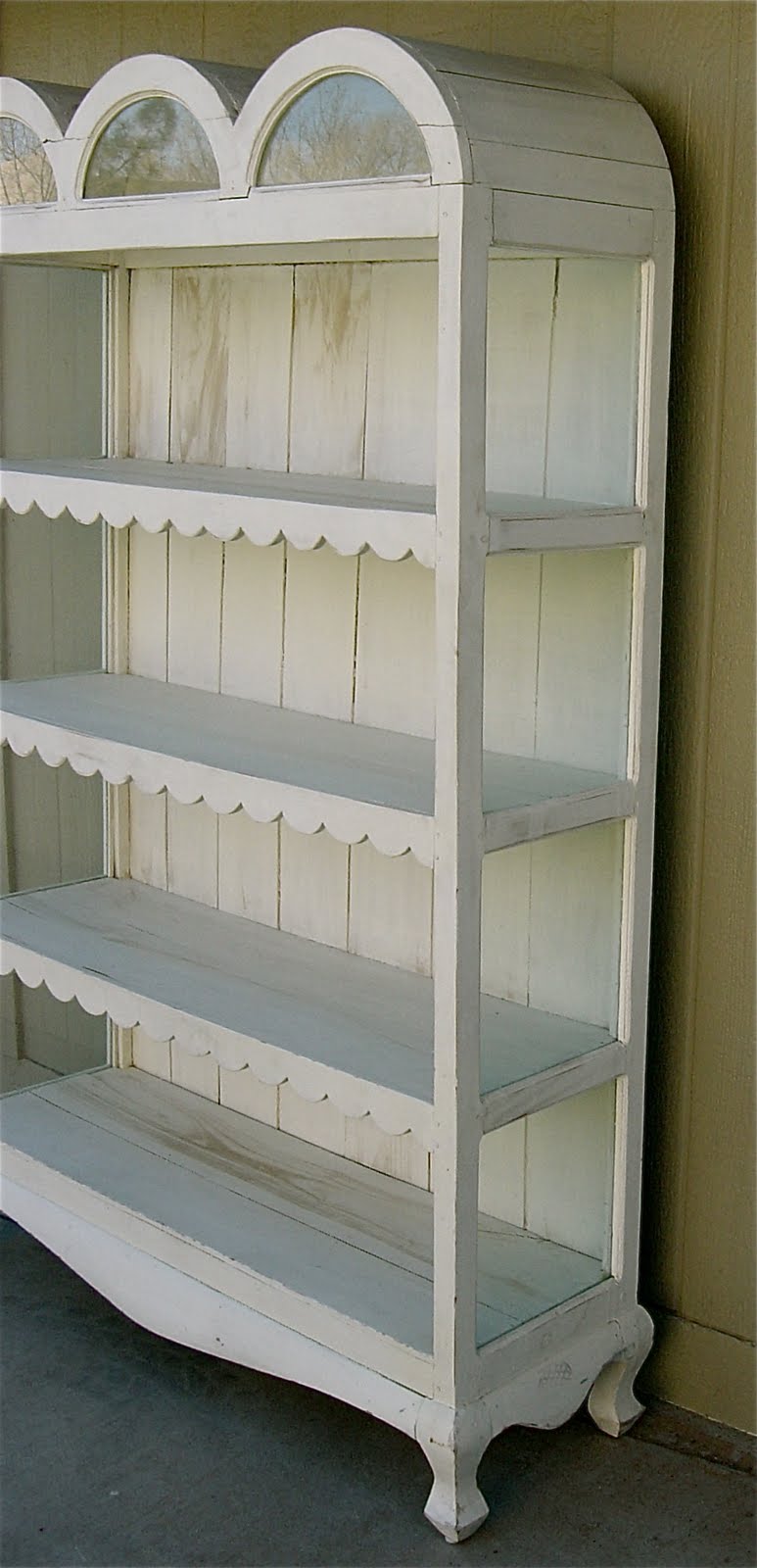 The Backyard Boutique by Five to Nine Furnishings Shabby Chic Bookcase