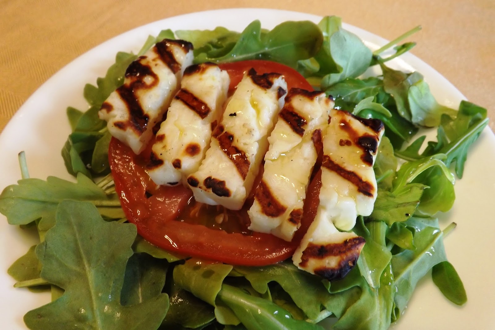 Make Your Someday Today! Grilled Halloumi Salad