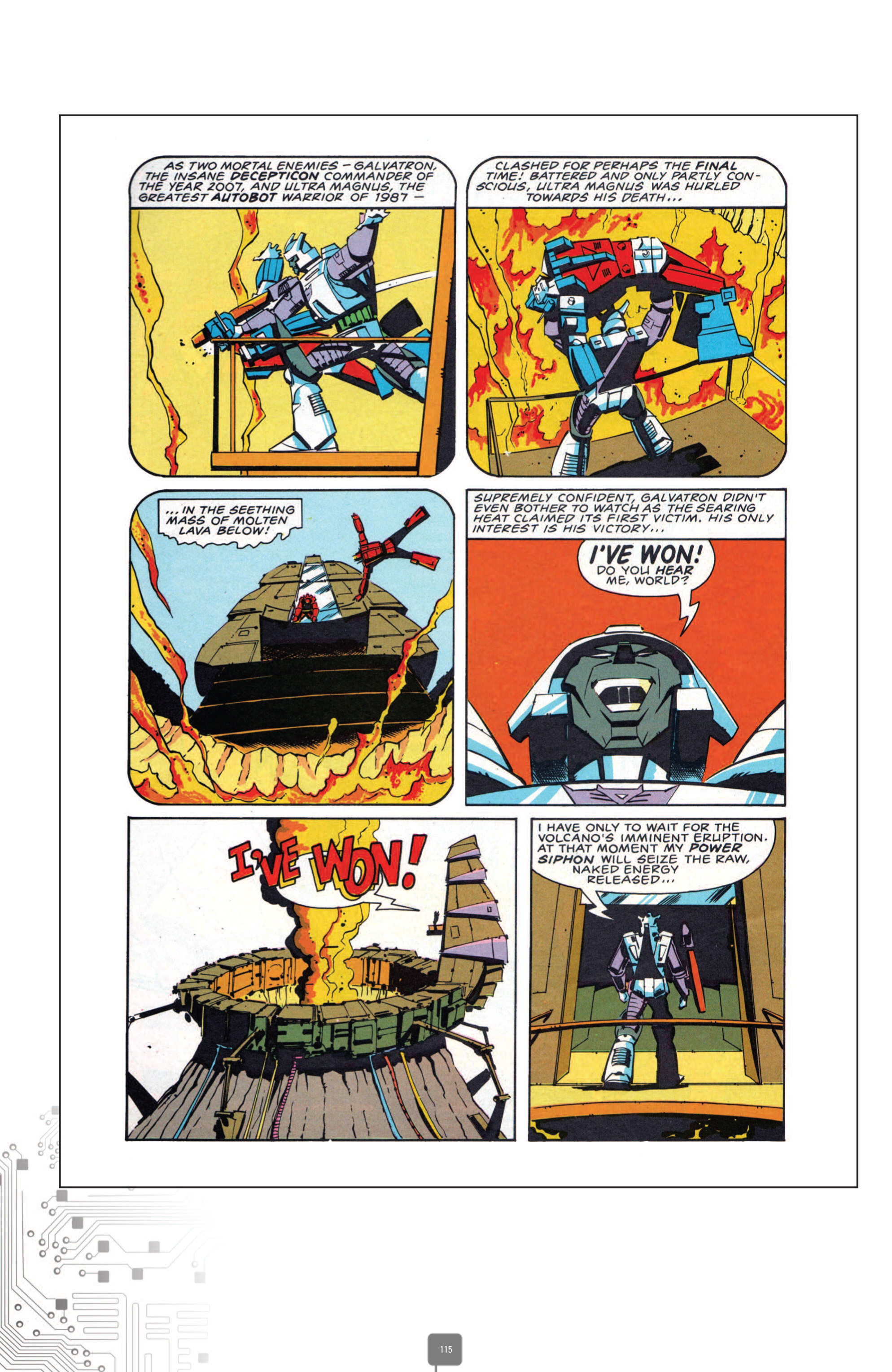 Read online The Transformers Classics UK comic -  Issue # TPB 4 - 115