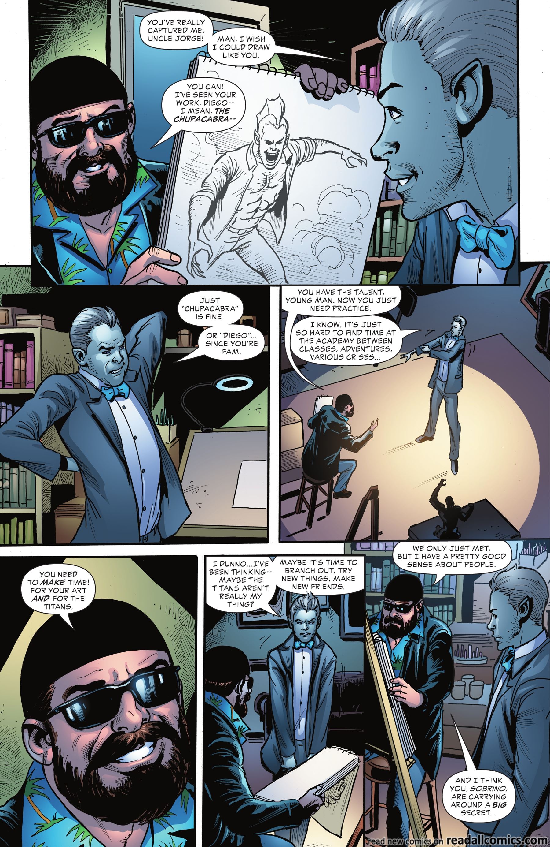 Teen Titans Academy #1 chapter 15 page 5