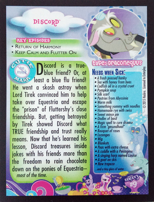 MLP Discord Trading Cards MLP Merch