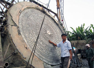 Le plus grand tambour en bronze au Vietnam
