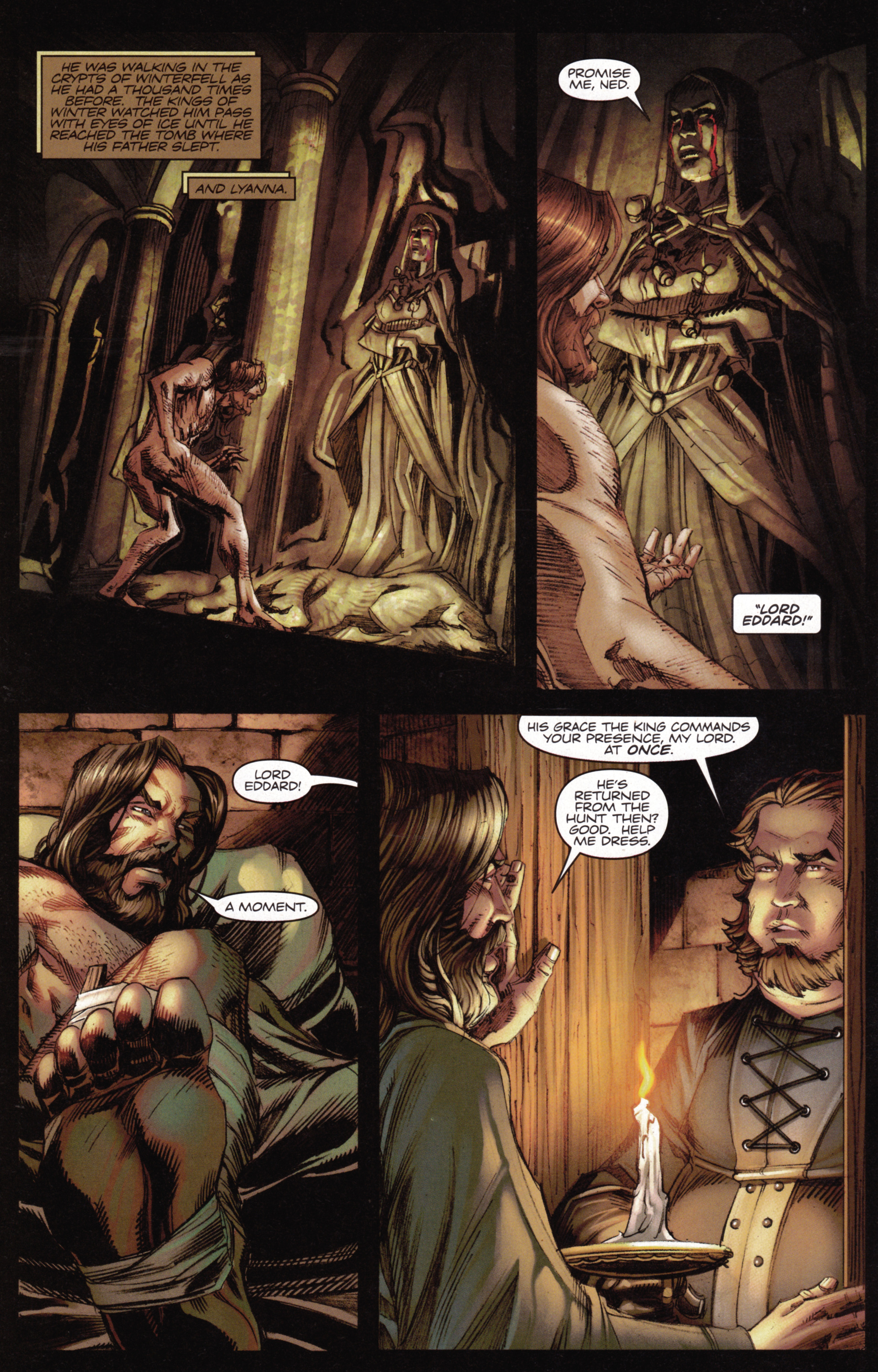 Read online A Game Of Thrones comic -  Issue #15 - 12