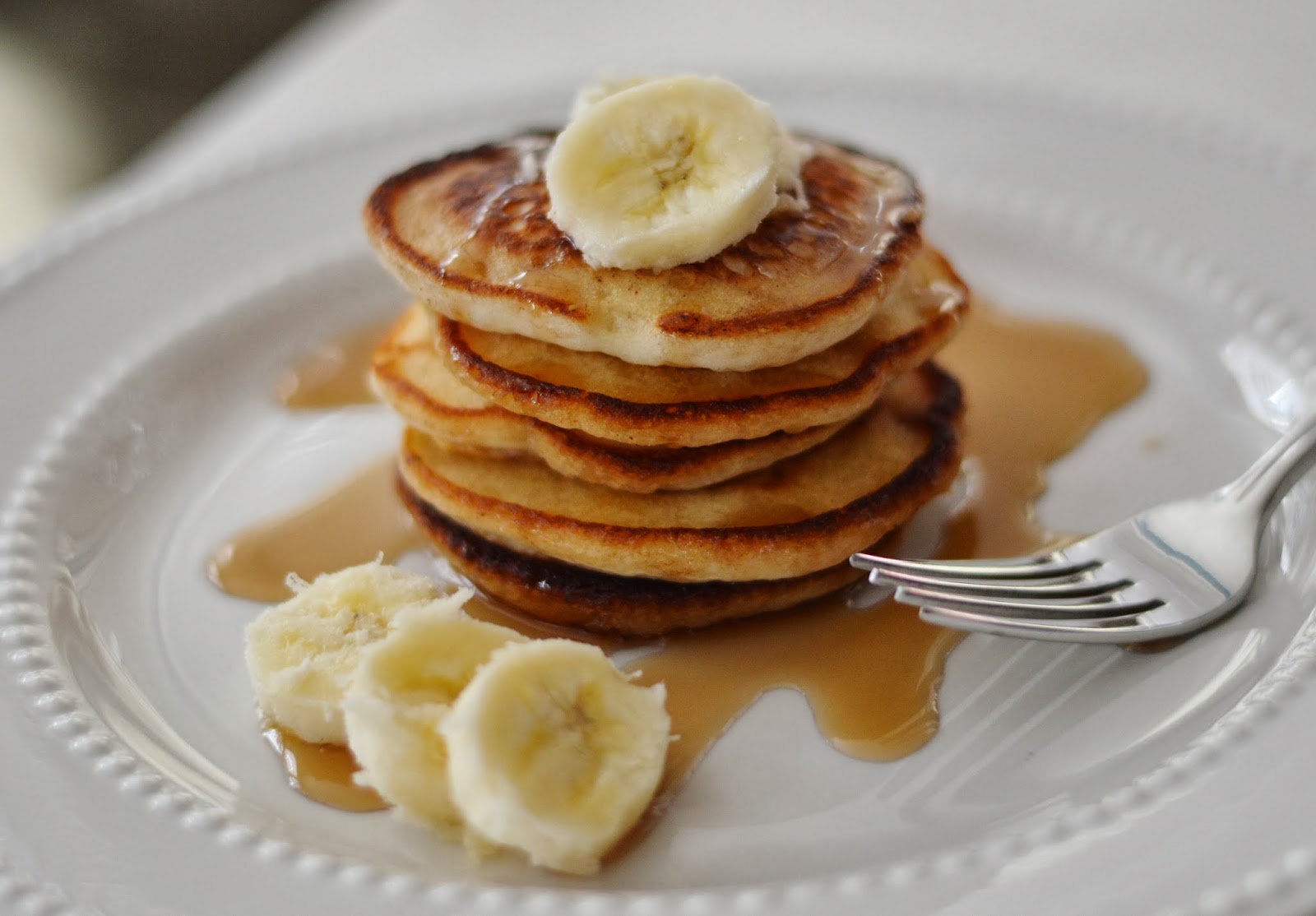 The Art of Comfort Baking Mini Banana Pancakes