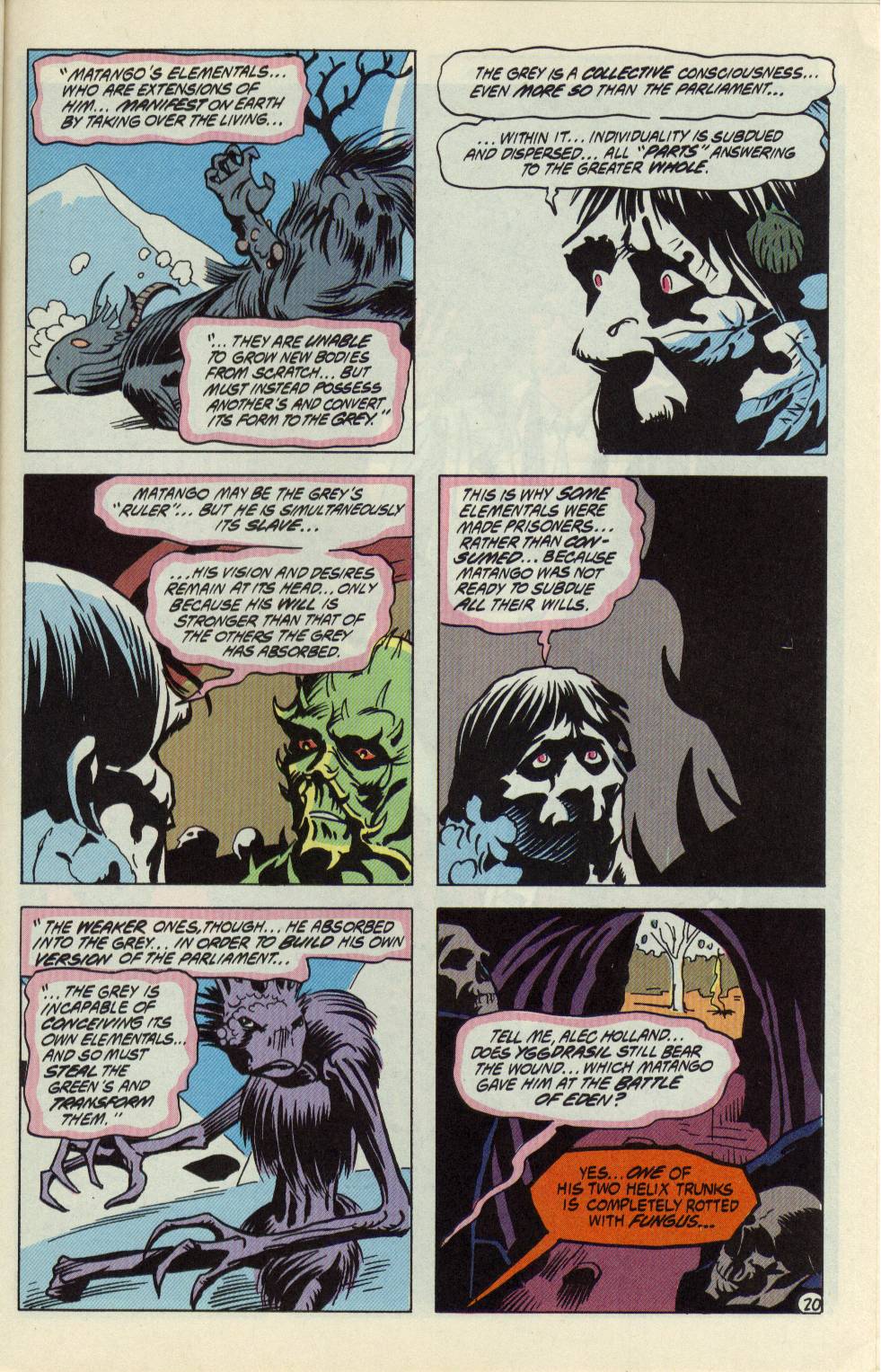 Read online Swamp Thing (1982) comic -  Issue #106 - 21