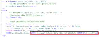 Date Between Not Working In SQL Server