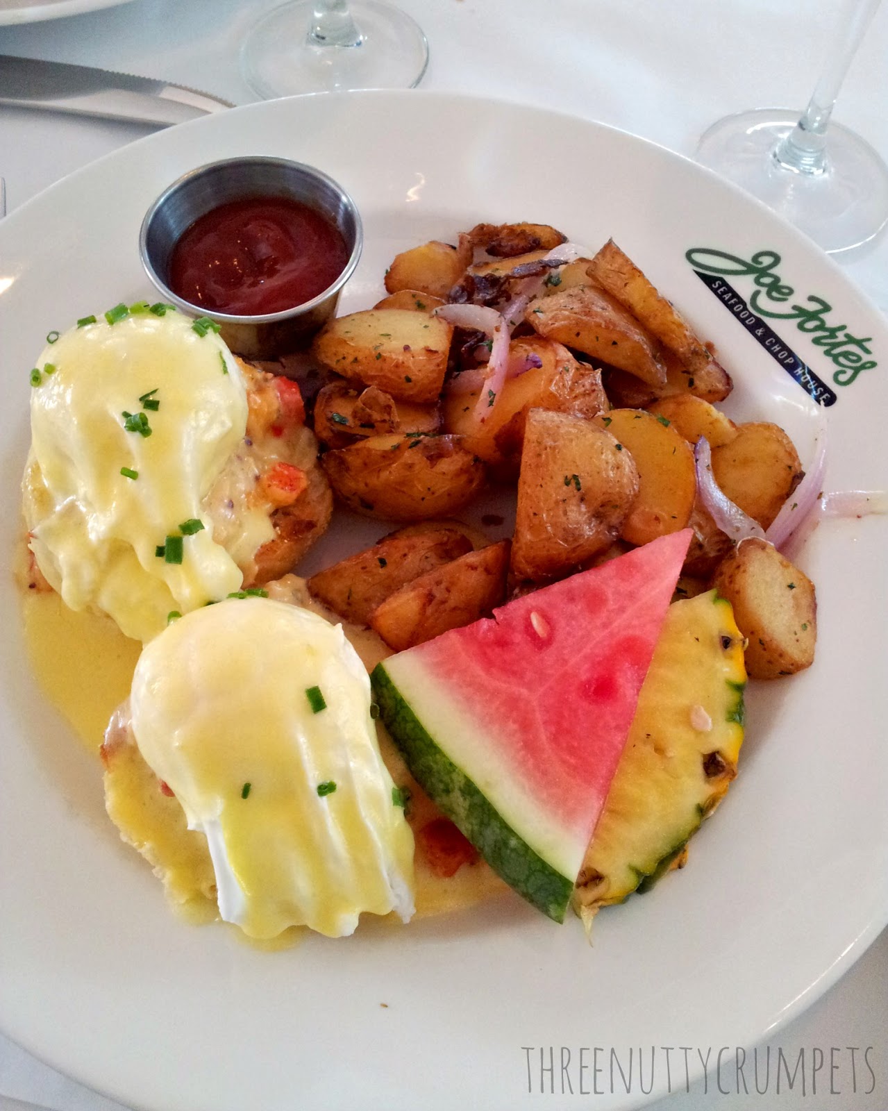 Three Nutty Crumpets Joe Forte's Seafood & Chop House