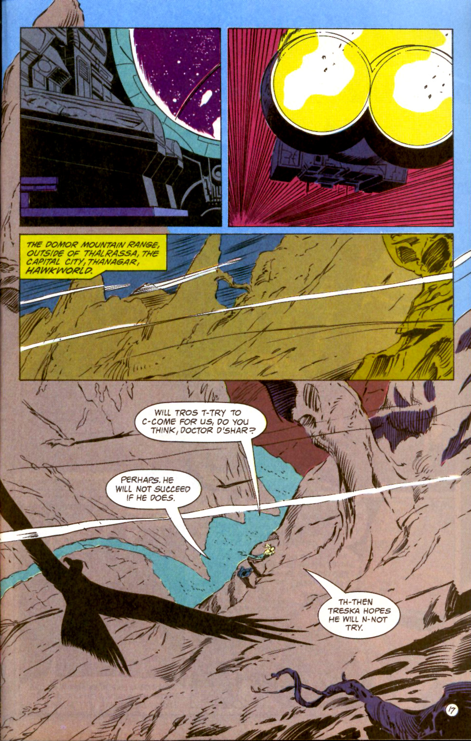 Read online Hawkworld (1990) comic -  Issue #23 - 18