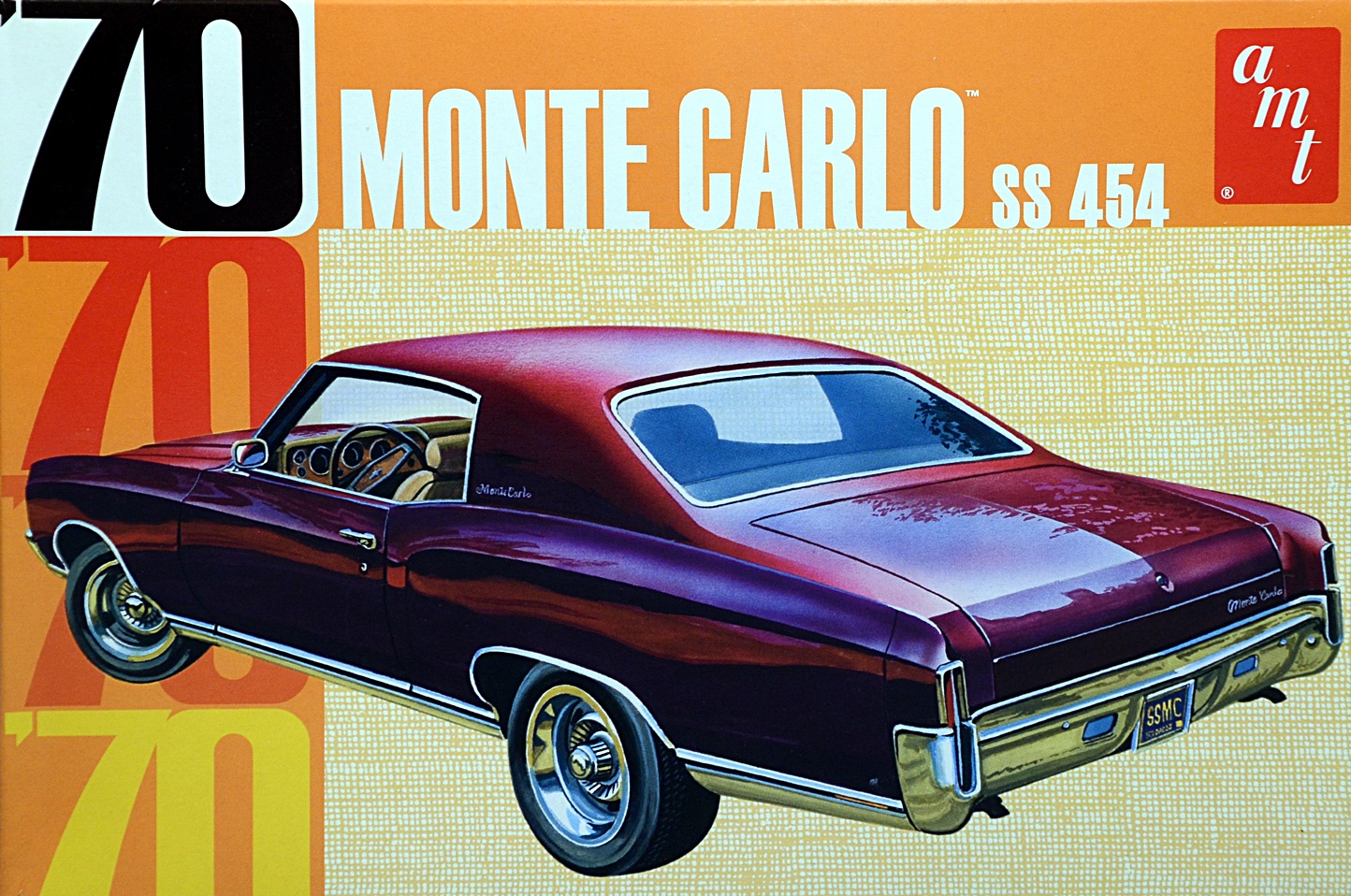 Scale Model News Amt 1 25 Scale Chevrolet Monte Carlo Ss454