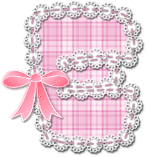  Abecedario de Costura Rosado. Cute Pink Sewing Alphabet.