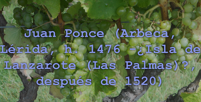 Juan Ponce (h. 1476 - después de 1520)