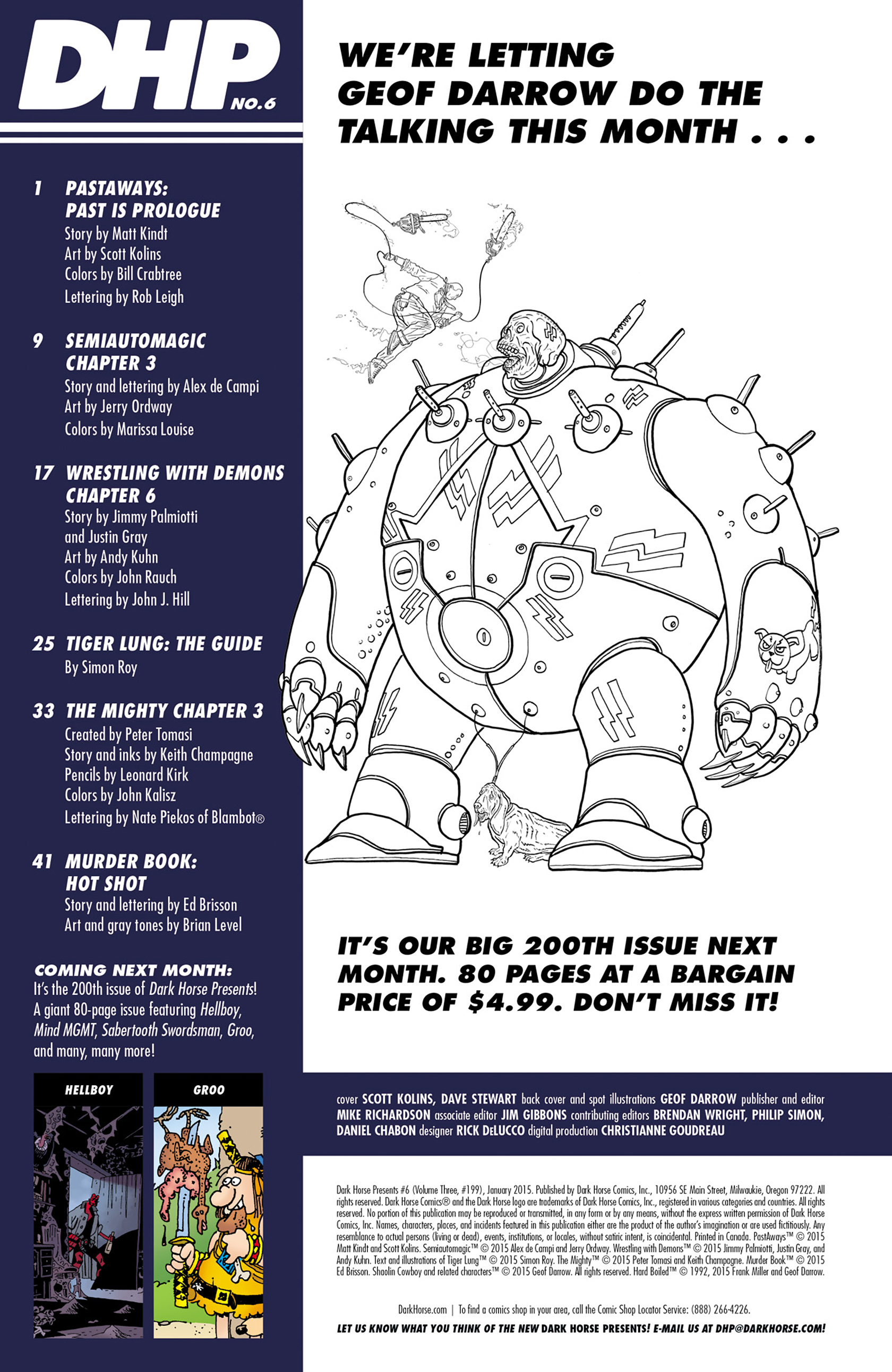 Read online Dark Horse Presents (2014) comic -  Issue #6 - 2
