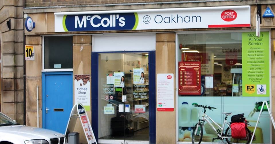 Martin Brookes Oakham McColl's Oakham and Post Office Oakham Rutland 2017