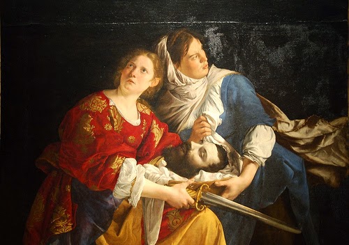 Artemisia Gentileschi - os pintores caravaggescos orazio judith - Artemisia Gentileschi - os pintores caravaggescos