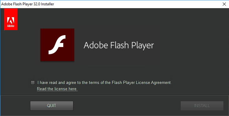 Adobe Flash Player 32.0.0.433