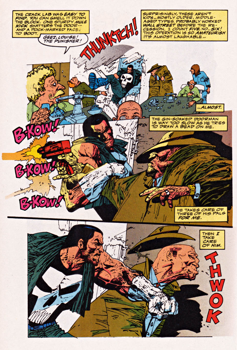 Read online The Punisher (1987) comic -  Issue #75 - Police Action - 36