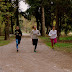 Προπόνηση  αθλητών - αθλητριών του ΑΚΟΛ στους κήπους  της Αλιάρτου