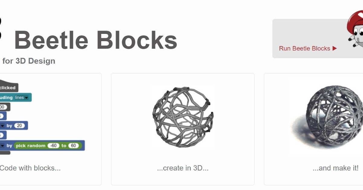 Pau Nin Beetle Blocks programando en 3D