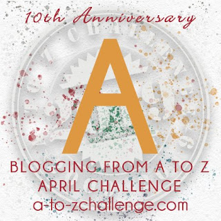 #AtoZChallenge 2019 Tenth Anniversary blogging from A to Z challenge letter A