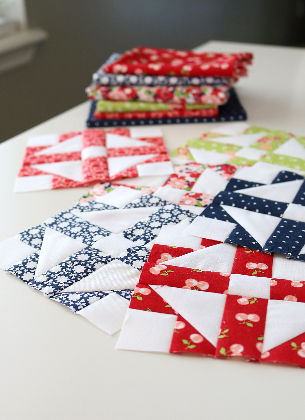 A Bright Corner Patchwork Quilt Along Block Nine