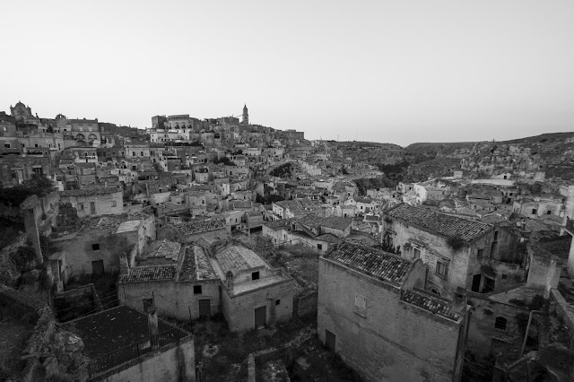 Panorama di Matera vicino Palazzo Lanfranchi-Matera