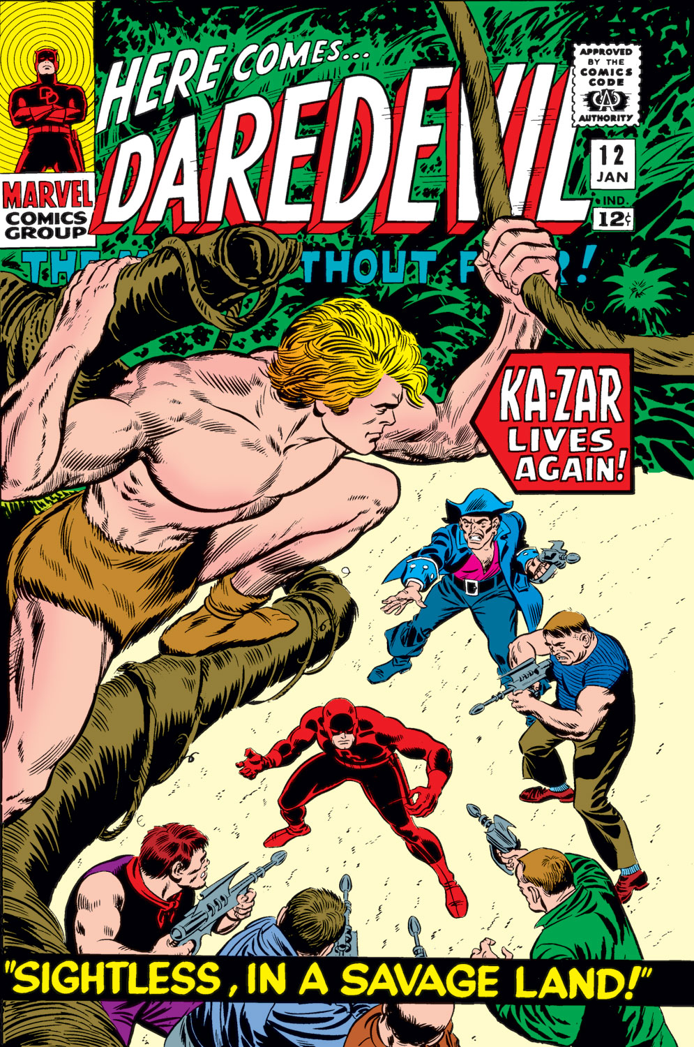 Read online Daredevil (1964) comic -  Issue #12 - 1