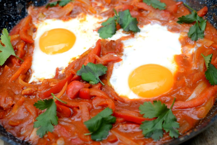 Receta tradicional de Menemen Turco 01