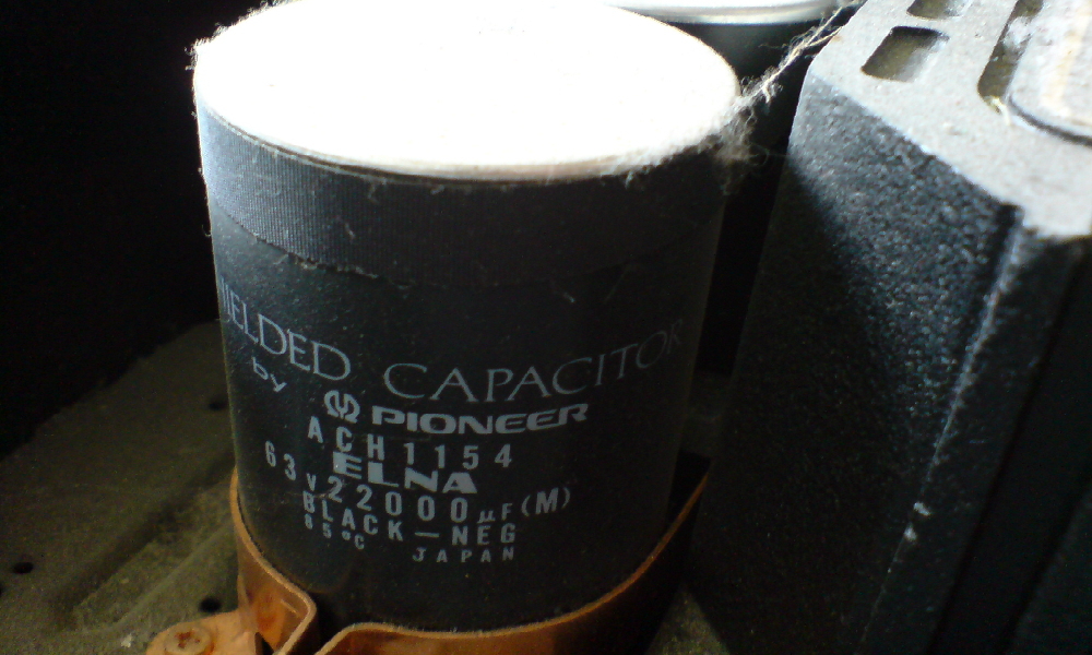 The Vintage HiFi The Capacitor Clock is Ticking