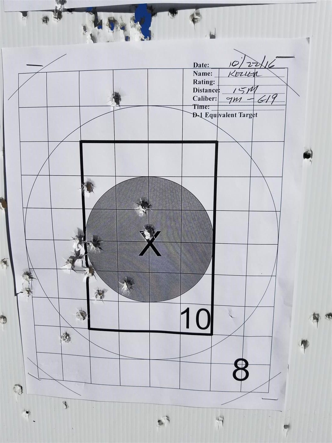 e.IA.f.t. Eastern Iowa Firearms Training Range Trip 10222016 Sight Alignment Sight