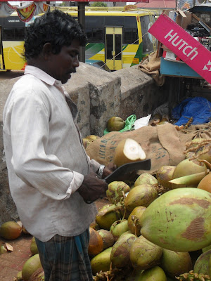 Разделка кокоса