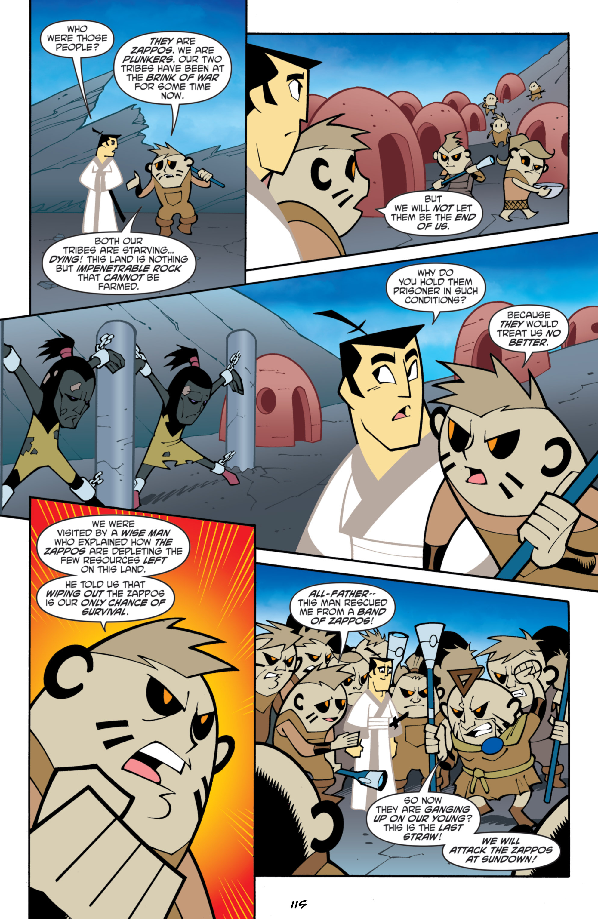 Read online Samurai Jack Classics comic -  Issue # TPB 2 - 116