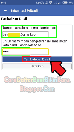 Ubah Hapus Email Utama Fb Cara Mengganti Email Facebook Di Hp Cara Daftar Buat Bikin Baru