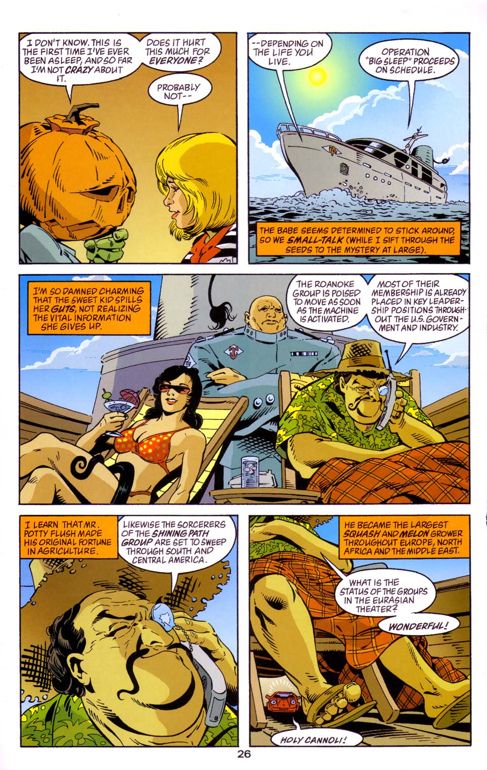 Read online Merv Pumpkinhead, Agent of D.R.E.A.M. comic -  Issue # Full - 27