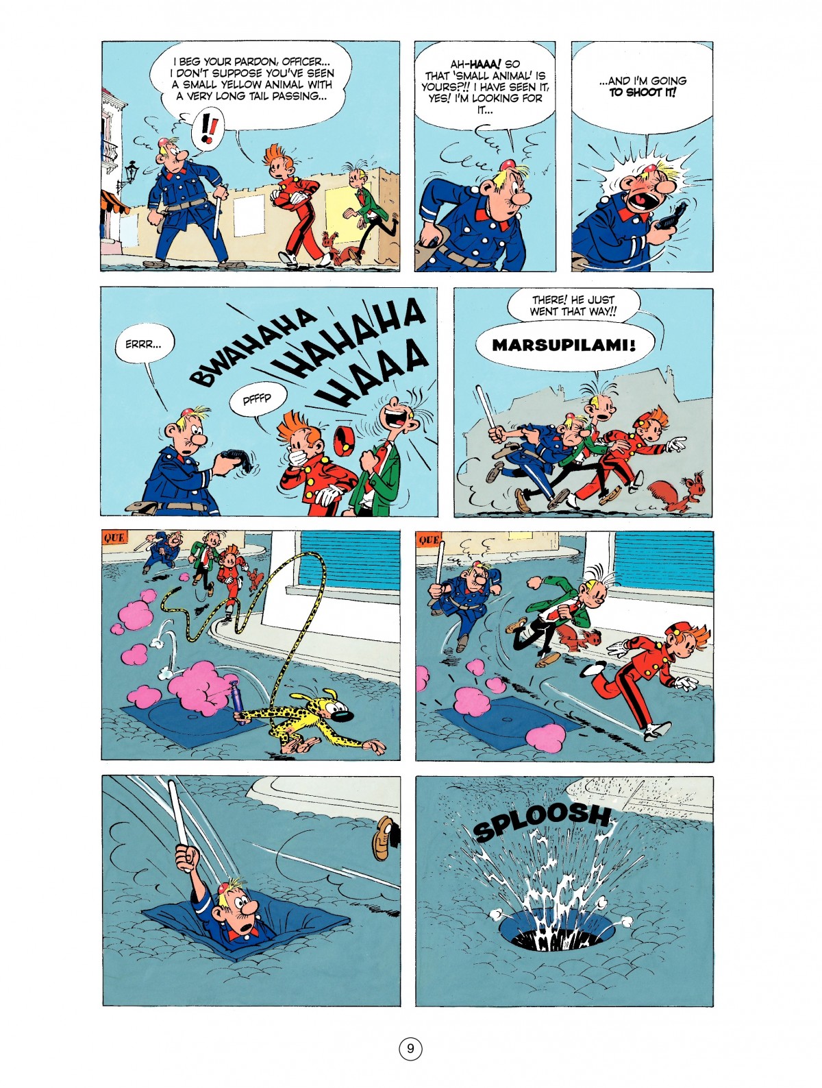 Read online Spirou & Fantasio (2009) comic -  Issue #9 - 9