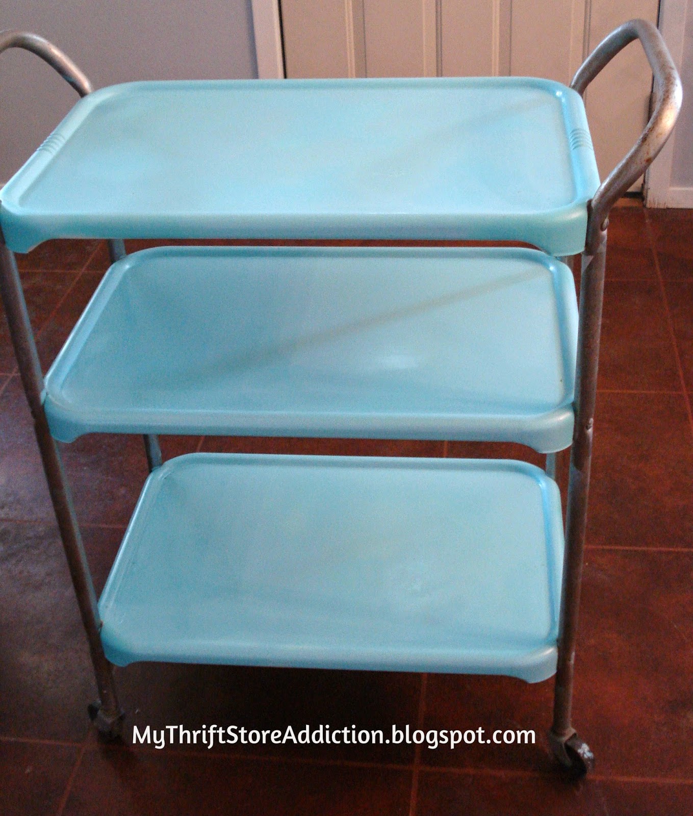 Upcycled vintage Cosco cart