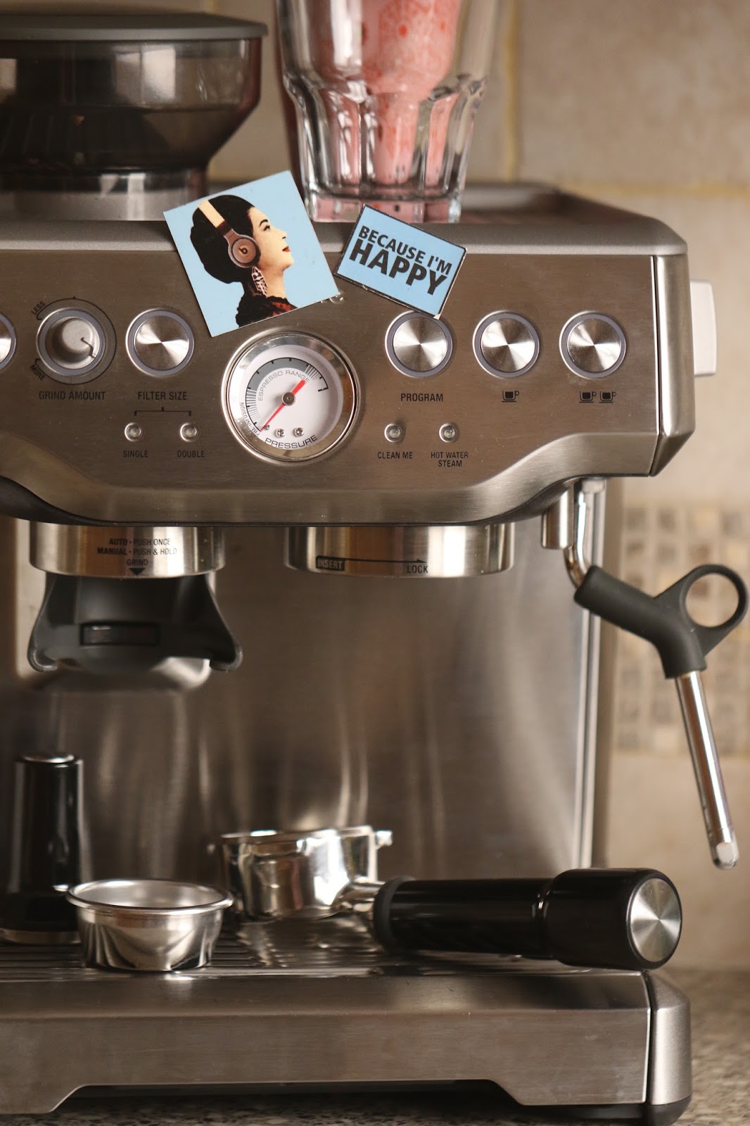 Breville Barista Express آلة القهوه المنزلية بريفيل بريستا