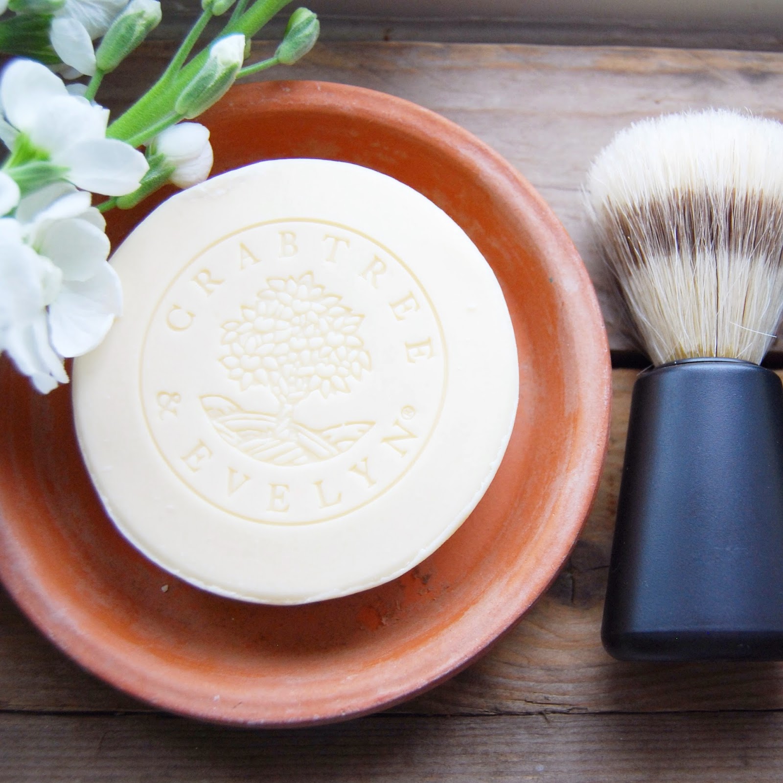 Crabtree & Evelyn Shaving Soap Brick Dust & Glitter