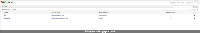 DriveMeca configurando un servicio online GRATUITO de mail server