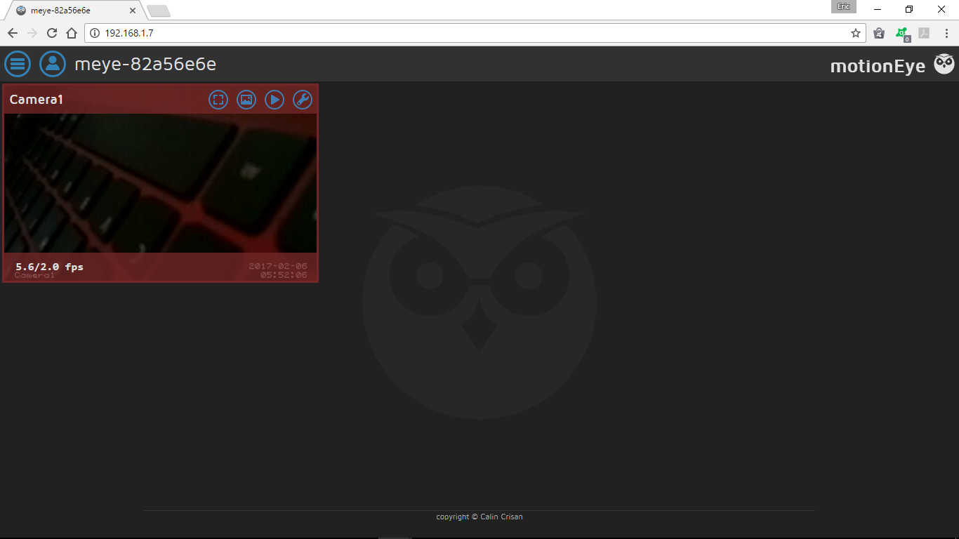 MotionEyeOS, A Video Surveillance OS For Singleboard Computers