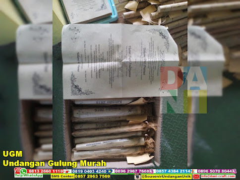 jual Undangan Gulung Murah
