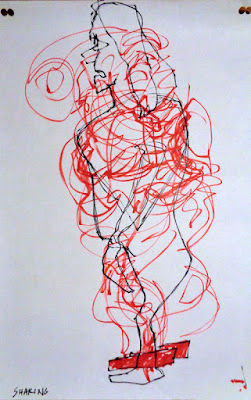 vernavogel portrait & figure drawings of Carmen Paterson at York University, Toronto On.