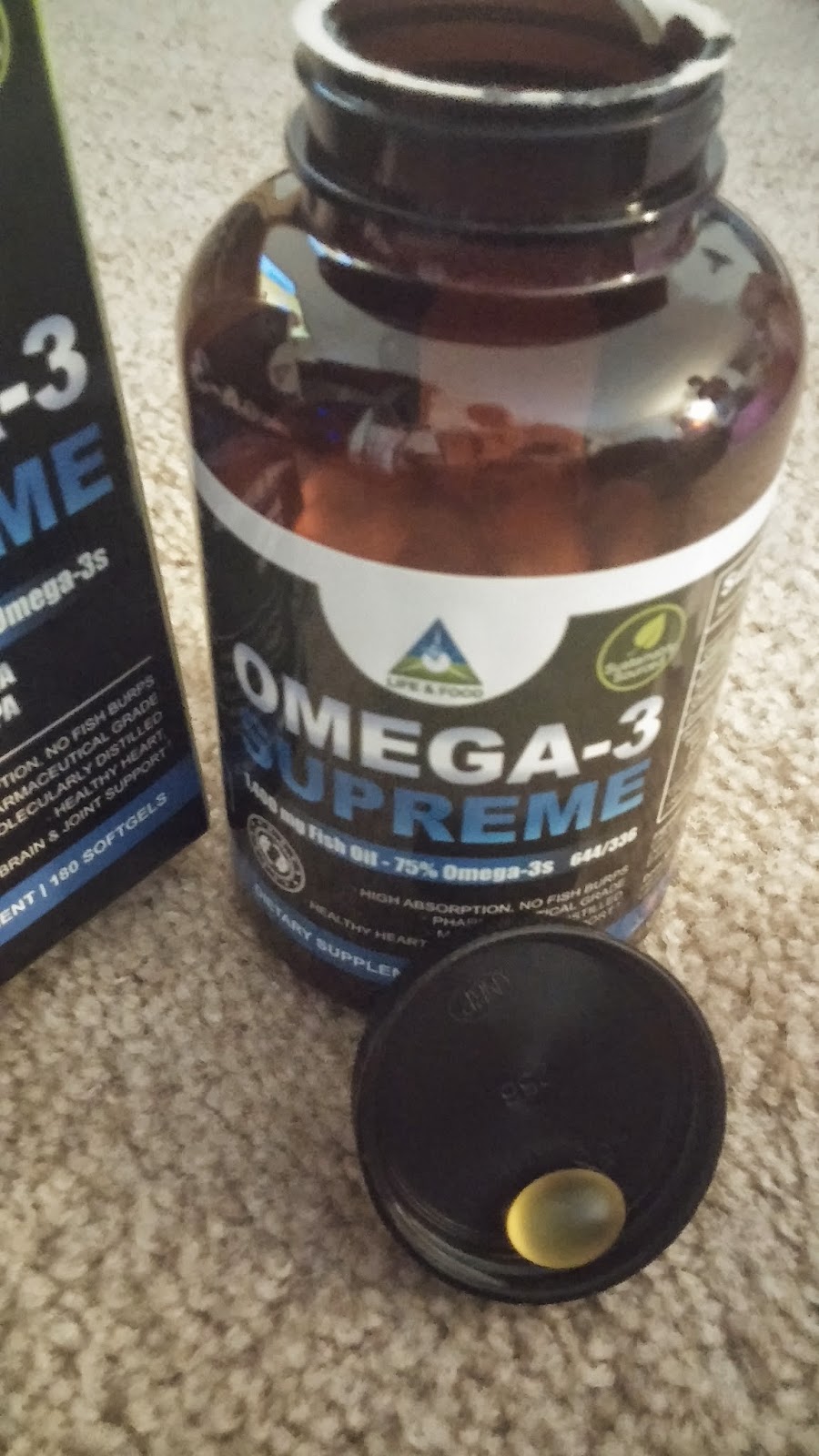 Steph's Unique Reviews and More Omega3 Supreme Fish Oil 1400mg Review